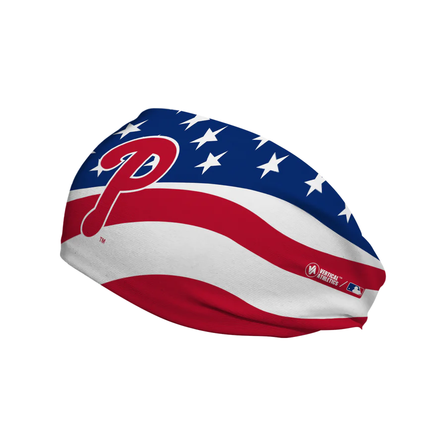 Phillies Stars and Stripes Cooling Headband