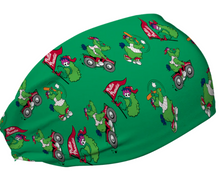 Load image into Gallery viewer, Phillies Cooling Headband - Mascot Scatter Green