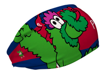 Load image into Gallery viewer, Phillies Cooling Headband - Mascot Nameplate