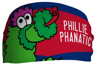 Phillies Cooling Headband - Mascot Nameplate