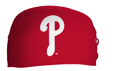 Phillies Cooling Headband - Red Cap Logo