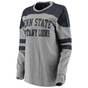 Penn State Nittany Lions Peyton Grey/Navy Long Sleeve