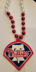 Phillies Homeplate Beads