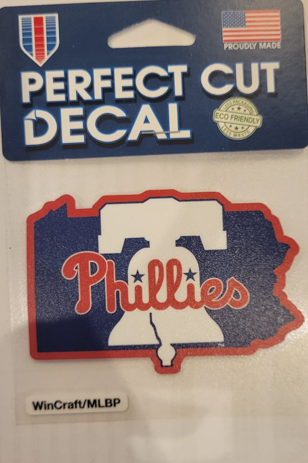 Phillies State 4 x 4 Perfect Cut Decal