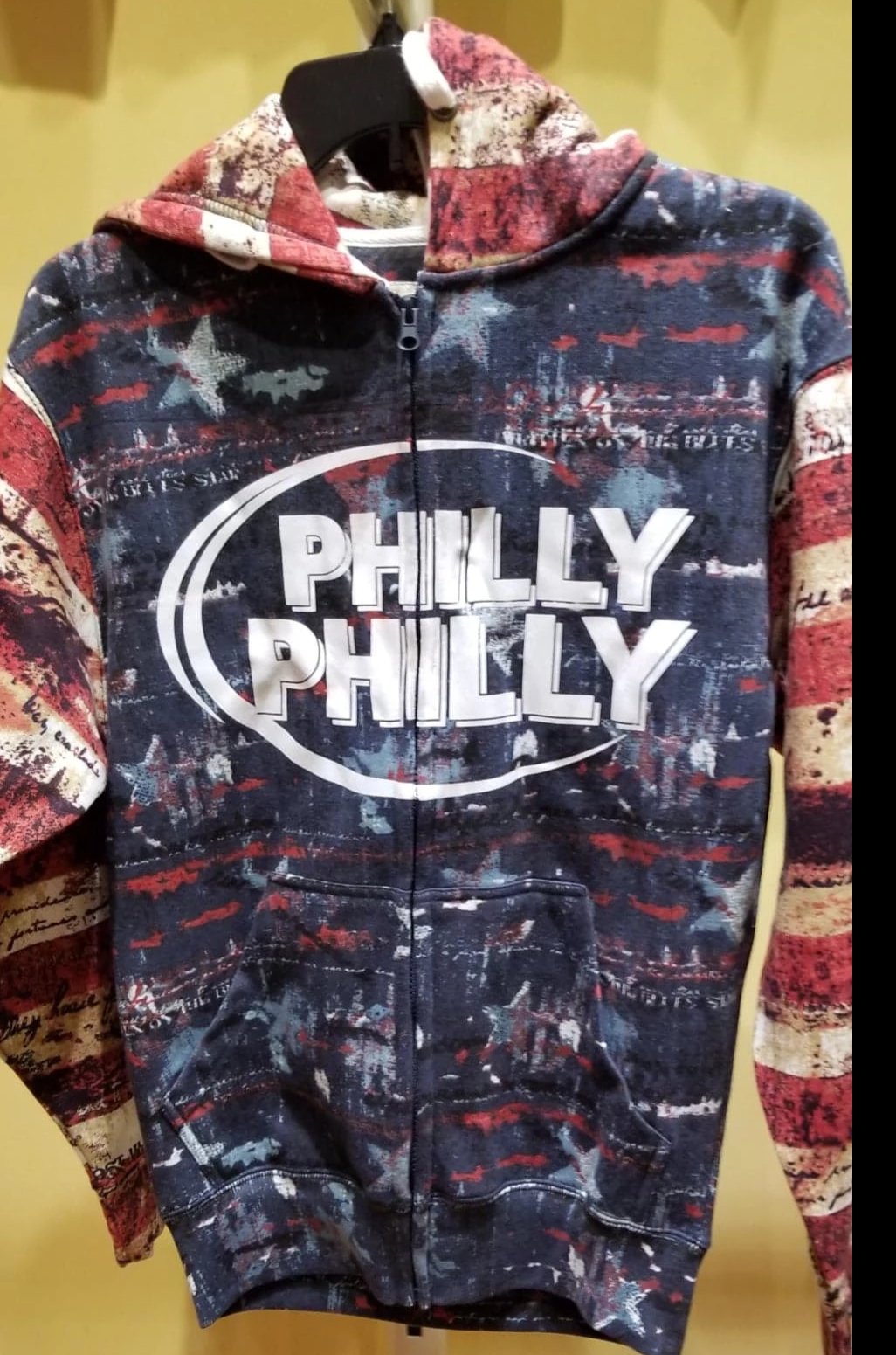 Philly Philly - Patriotic Zip Hoodie