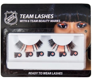 Flyers Team Lashes with Team Beauty Marks