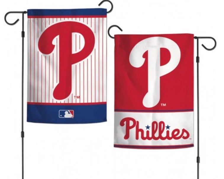 Phillies 2 Sided Garden Flag