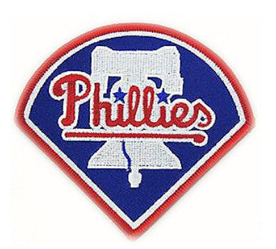 Phillies Embroidered Logo Sticker