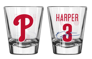 Phillies - Bryce Harper Shot Glass