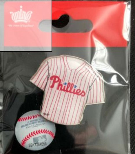 Phillies Jersey Lapel Pin