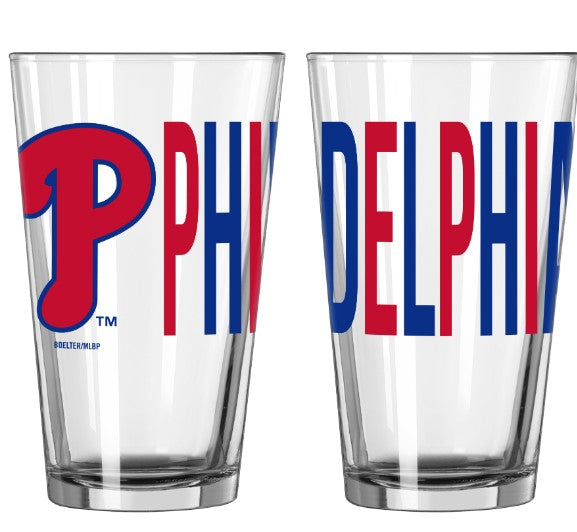 Phillies 16oz. Overtime Pint Glass