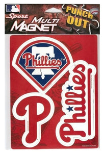 Phillies Punch Out Multi Magnet