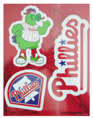 Phillies Punch Out Phanatic Magnet Set
