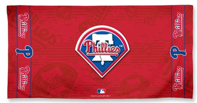Phillies Shadow Logo Beach Towel