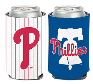 Phillies 2 Sided Team Logo Can Cooler