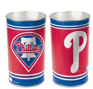 Phillies Trash Can