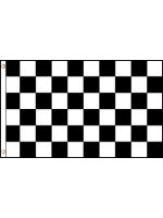 Flag - Black & White Checkered