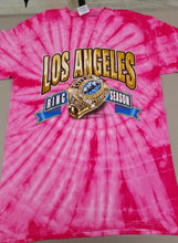 Load image into Gallery viewer, Los Angeles Ring Season - Pink Tie Dye Tee