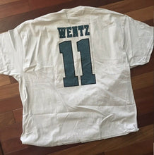 Load image into Gallery viewer, Wentz #11 Jersey Tee -  Silver