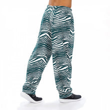 Load image into Gallery viewer, Philadelphia Eagles Zebra Pants - Zubaz- Officially Licensed